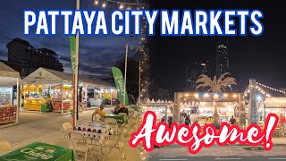 AMAZING Night Markets in PATTAYA CITY [upl. by Naivaf]