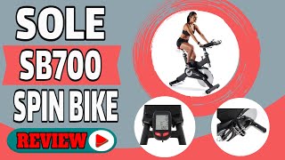 SOLE SB700 Spin Bike  SOLE SB700 Indoor Cycle Bike [upl. by Uela]