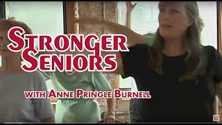 Stronger Seniors Core Fitness Workout Chair Exercise Video Elderly Exercise [upl. by Ahtenak]