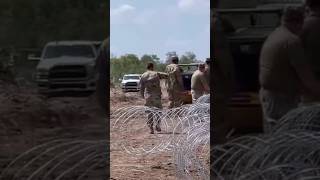 breakingnews Federal Court of appeals ruled Texas has the right to build the razor wire border wall [upl. by Rehpretsirhc]