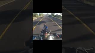 Seat stander wheelie on the fz07 shorts [upl. by Jerold]