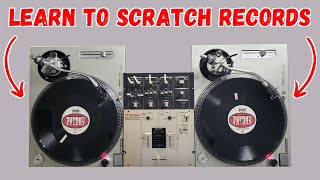 How To Scratch Vinyl Records [upl. by Orimlede]