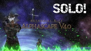 FFXIV Online  Alphascape V40 Unsynced Solo  Reaper [upl. by Winshell]