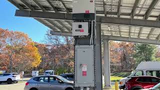 Spaulding Rehabilitation Hospital 1100 kW Solar Canopy Array in Sandwich MA 11092024 [upl. by Castro]