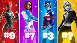 The Best TRYHARD Skins In Fortnite History [upl. by Otrebor985]