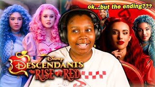 DESCENDANTS 4 THE RISE OF RED was good but could have been GREAT reaction [upl. by Fey]