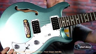 PRS S2 Mira SemiHollow  Frost Green Metallic [upl. by Brodsky]