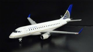 REVIEW 54 Herpa Wings 1400 United Express E170 [upl. by Niamert]