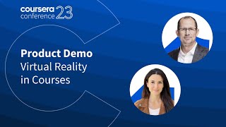 Virtual Reality Learning With Courseras VR Portal Product Demo [upl. by Kissie]