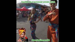 Desfile de Carnaval Limón 2024 [upl. by Ybbil]