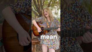 MEAN by Taylor Swift cover swifties erastour singersongwriter acousticcover [upl. by Jennette989]