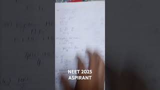 NEET 2025 Preparation motivation neet neet aspiratens physics [upl. by Anirtruc]