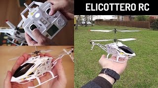 VOLO con ELICOTTERO RADIOCOMANDATO Ultradrone SUPER STABILE [upl. by Atinna]