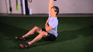 How To Series  KETTLEBELL SINGLE ARM SIT UP [upl. by Rhea611]