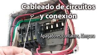 CONEXIONES DE UNA INSTALACIÓN ELÉCTRICA [upl. by Ayekam]