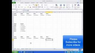 How to Convert Horizontal Data into Vertical in Excel [upl. by Naerda689]