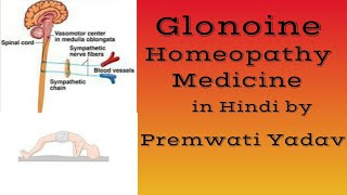 Glonoine Homeopathy medicine in Hindi by Premwati Yadav [upl. by Ylen]