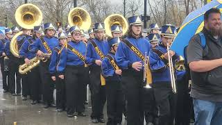 CNE Marching Rockets Veterans Day Parade 2024 [upl. by Ostler]