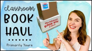 Classroom Book Haul  FirstYear Kindergarten Teacher Vlog [upl. by Htidirrem]