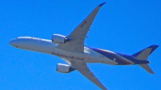 Thai Airways TG466 A350 departing Melbourne Tullamarine airport on Thursday 14 November 2024 [upl. by Adalie]