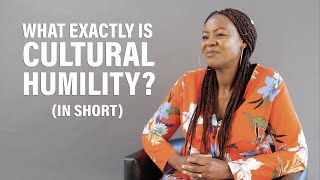 Cultural Humility in less than 1 minute Expert gives short definition [upl. by Tung]