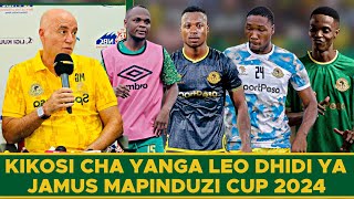 Kikosi Cha Yanga Kinachoanza Leo Dhidi Ya Jamus Kombe La Mapinduzi 2024 [upl. by Scully]