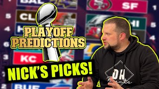 Nicks Super Bowl Prediction Challenge  DN Reacts  NFL Reaction [upl. by Nileak]