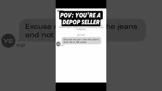 pov youre a depop seller [upl. by Wesla]