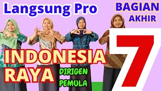 Tutorial Dirigen Indonesia Raya yang benar bagian 7 akhir dirigen indonesiaraya pakipin [upl. by Arit231]