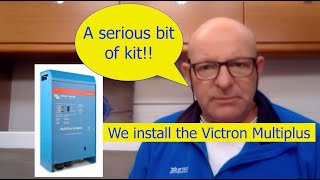 Victron Multiplus Compact Installation We run through the set up and integration OTB 132 [upl. by Ahsekim310]