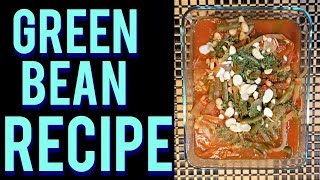 Vegan Lebanese Green Bean Stew Crock Pot Recipe Dr Dray [upl. by Cortie656]