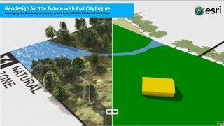 Geodesign for the Future in 3D with Esri CityEngine [upl. by Innavoeg]