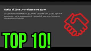 Top 10 Dumbest Reasons to Get BANNED from Xbox LIVE 10 of my Dumbest Xbox Bans [upl. by Carlota]