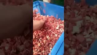 Frozen meat dicing machine beef and mutton dicing machine [upl. by Anaiek]