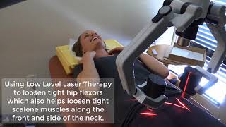 Loosen Hip Flexors using Low Level Laser Therapy [upl. by Mcarthur429]