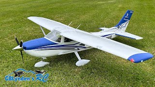 Flight Review  FMS Cessna 182 Skylane 1500mm RC Plane [upl. by Anerec]