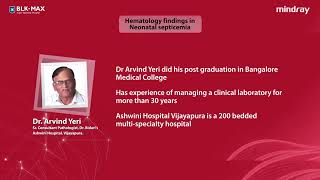 Evaluation of Hematology Parameters in Neonatal Sepsis  Dr Arvind Yeri  CUBE Hematology Symposium [upl. by Hyacinthia]