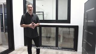 TEZA ALUMINUM FOLDING WINDOW WITH SCREEN [upl. by Anilasor]