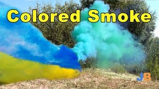 How to make colored smoke bomb [upl. by Chappie]