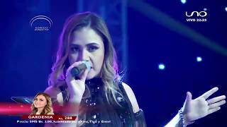 GARDENIA  Quitame ese hombre cover en VIVO  Pilar Montenegro [upl. by Arayk]