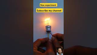 100 watt Bulb experiment without Glass ✅ experiment electrical electricity [upl. by Goat159]