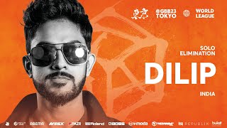 Dilip 🇮🇳  GRAND BEATBOX BATTLE 2023 WORLD LEAGUE  Solo Elimination [upl. by Nohtanoj]