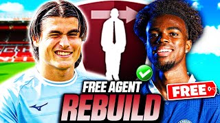 the FREE AGENTS ONLY REBUILD CHALLENGE HARD FIFA 23 Career Mode [upl. by Pricilla]