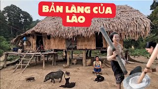 BẢN LÀNG Ở LÀO CUỘC SỐNG NGƯỜI DÂN Ở VÙNG NÚI MIỀN TRUNG LÀO NHIỀU KHÁC LẠ [upl. by Anerak]