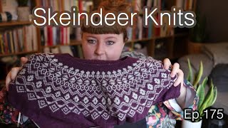 Skeindeer Knits Ep 175 Knitting in my new place [upl. by Ynnaej]