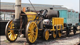 Riding behind Stephensons rocket at Shildon ￼ [upl. by Annaeirb502]