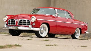 Was The 1955 Chrysler C300 The First Muscle Car [upl. by Melessa203]