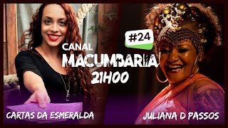 Macumbacast  Part Cartas da Esmeralda e Bê de Obaluaê [upl. by Shaughnessy236]