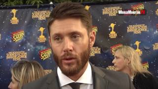 Jensen Ackles Hilarious Interview at 42nd Annual Saturn Awards [upl. by Luke]