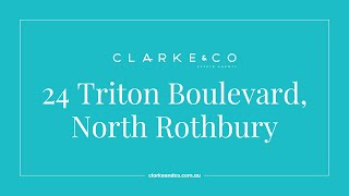 24 Triton Boulevard North Rothbury [upl. by Etessil862]